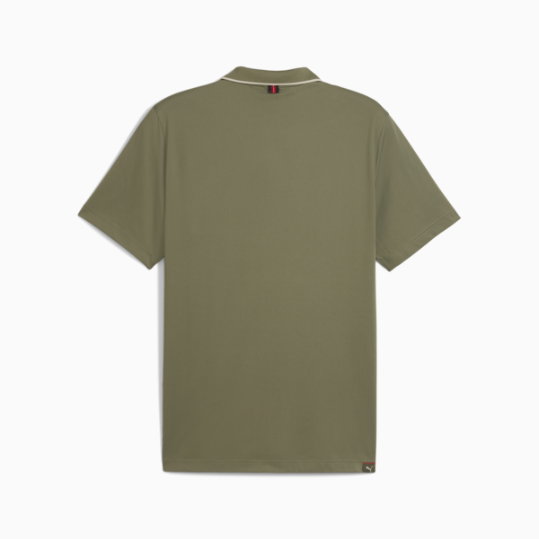 PUMA x AC Milan Golf Polo Men, Dark Sage, large-ZAF