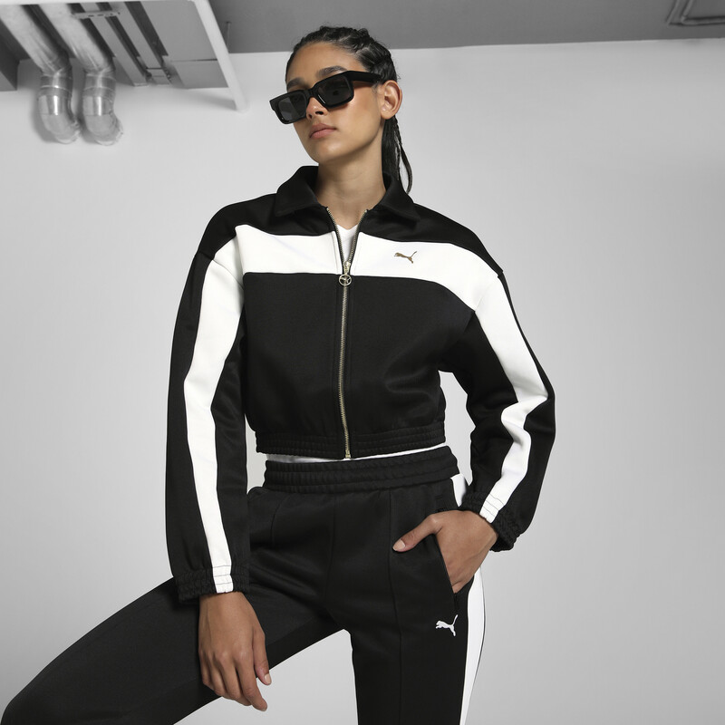 

Women's PUMA Relaxed Crop Track Jacket