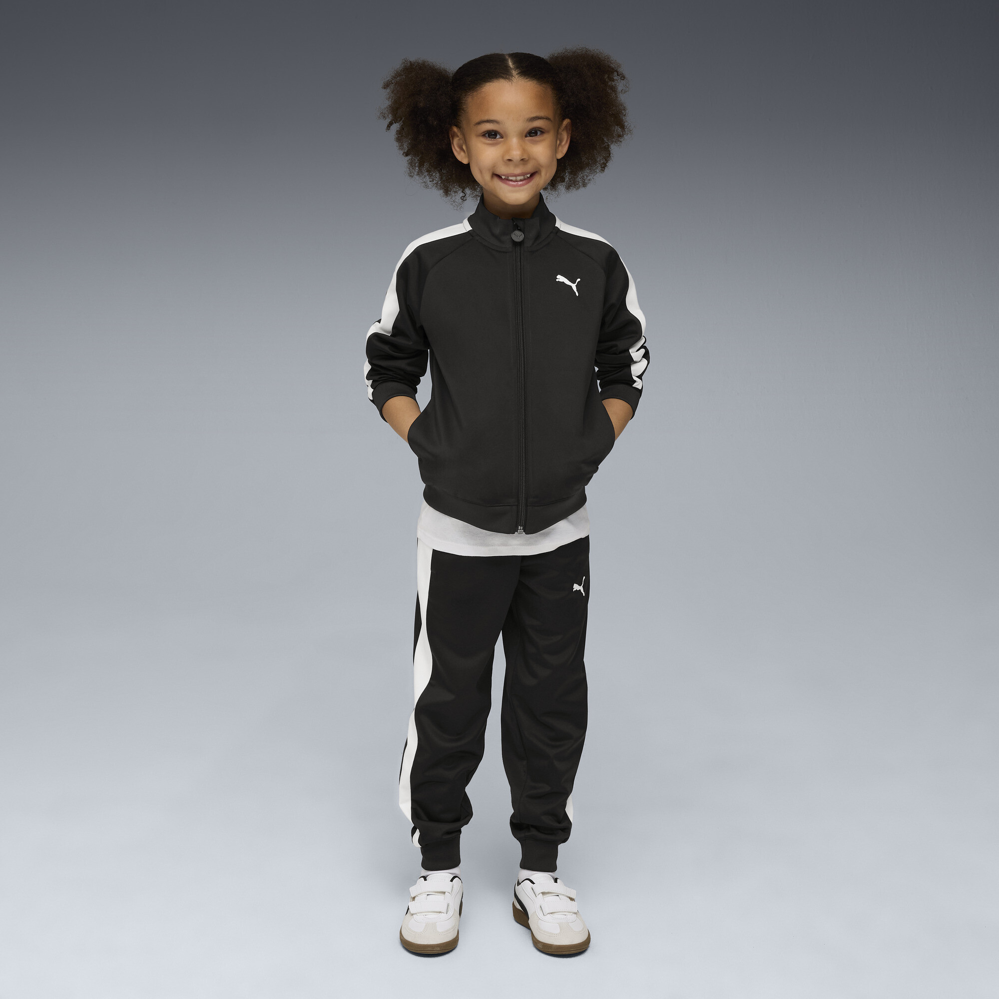PUMA T7 Always On Track trainingspak, Zwart, Maat 4-5Y