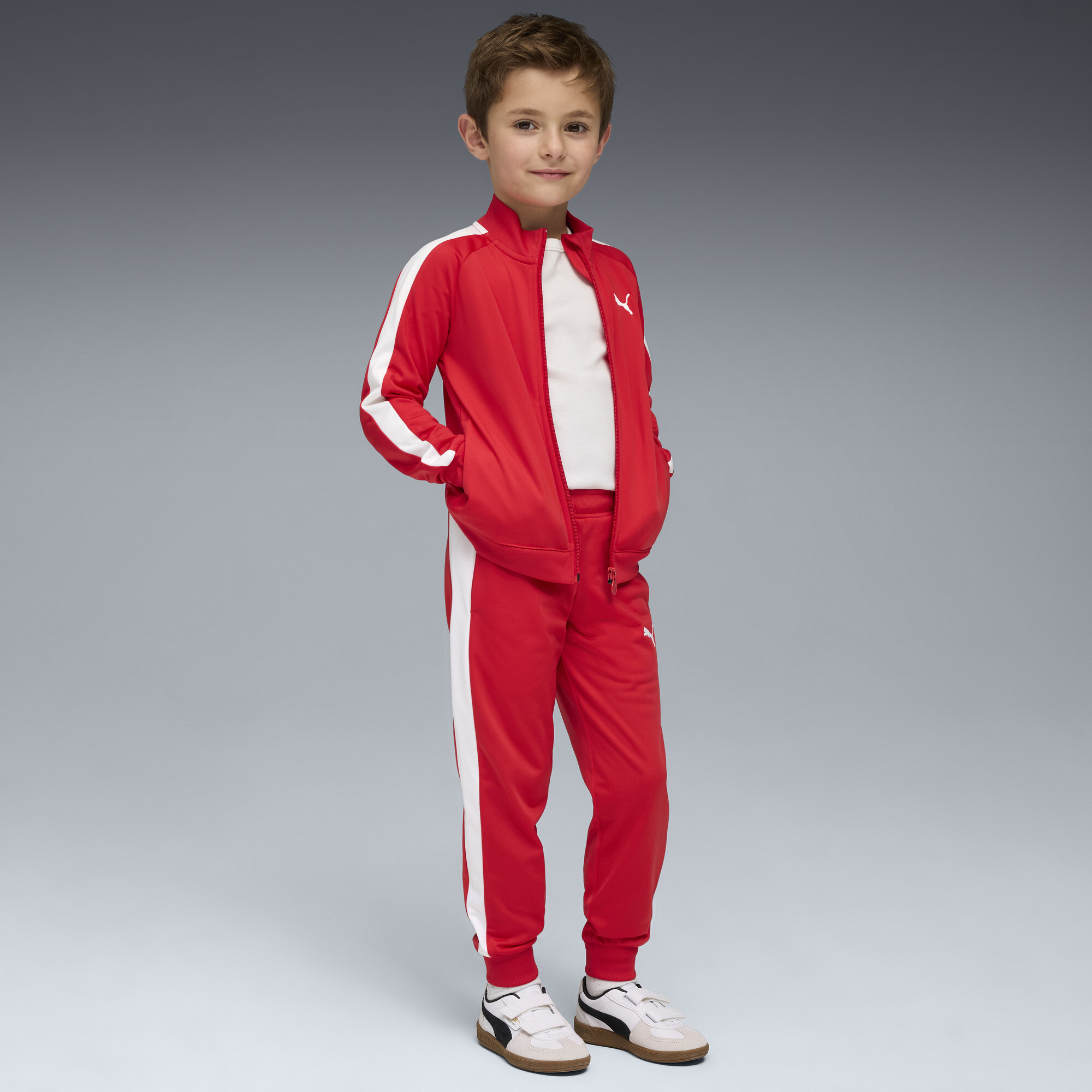 PUMA T7 Always On Full Zip Track Jacket & Track Pants Set (Youth)