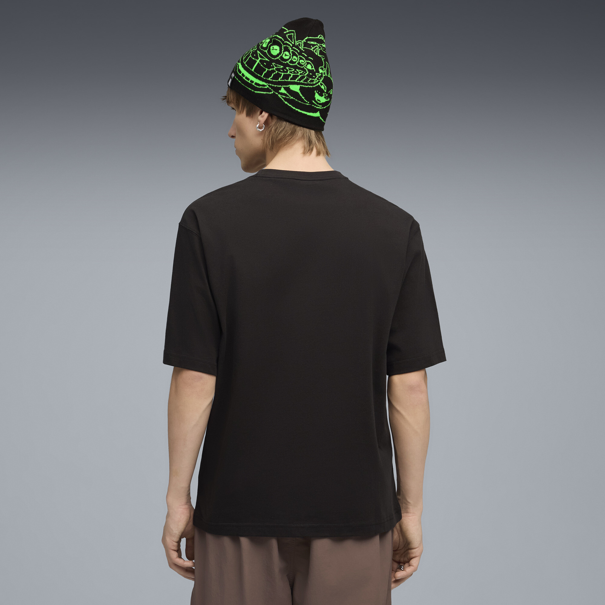 PUMA x RIPNDIP T-shirt met zakje uniseks voor Heren, Zwart, Maat XS thumbnail 5