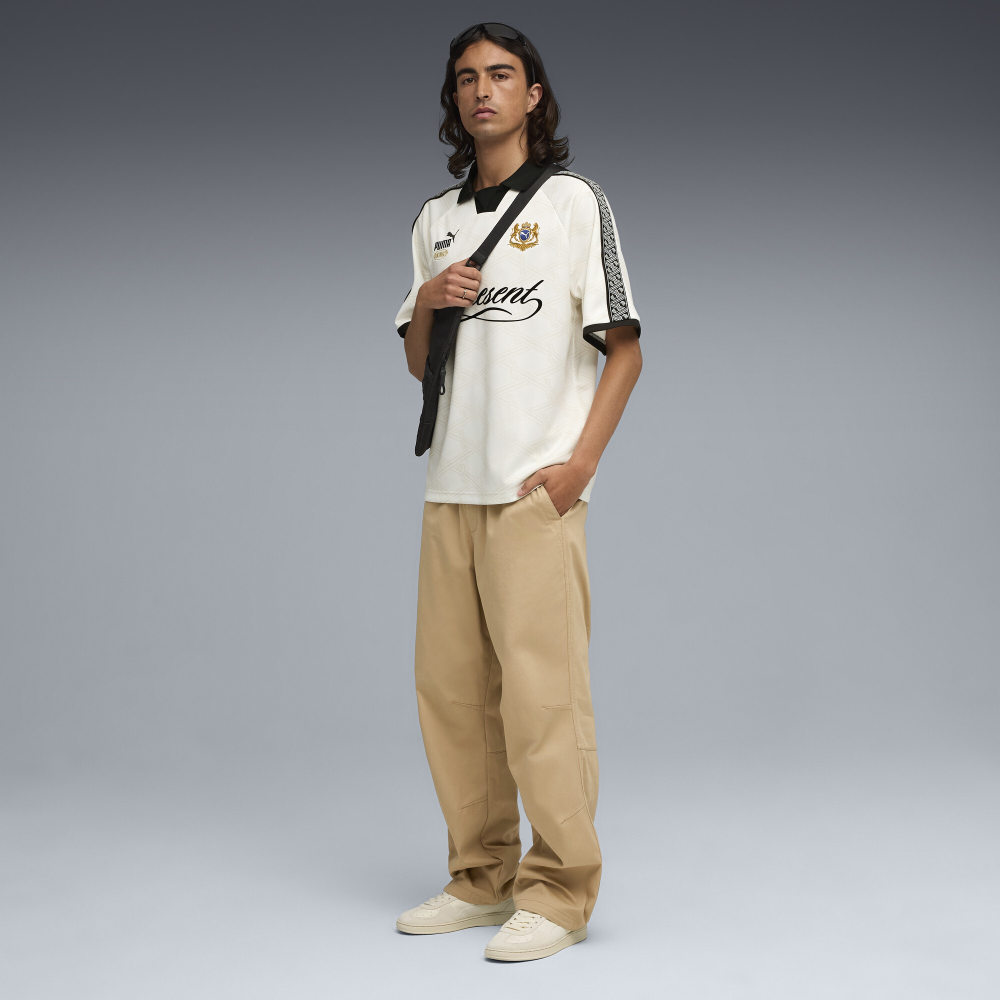 PUMA x REPRESENT KING shirt voor Heren, Grijs, Maat XXL thumbnail 6