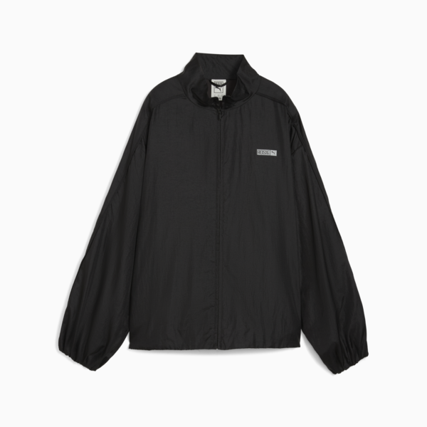PUMA x ROSÉ T7 Track Jacket Women, PUMA Black, large-ZAF