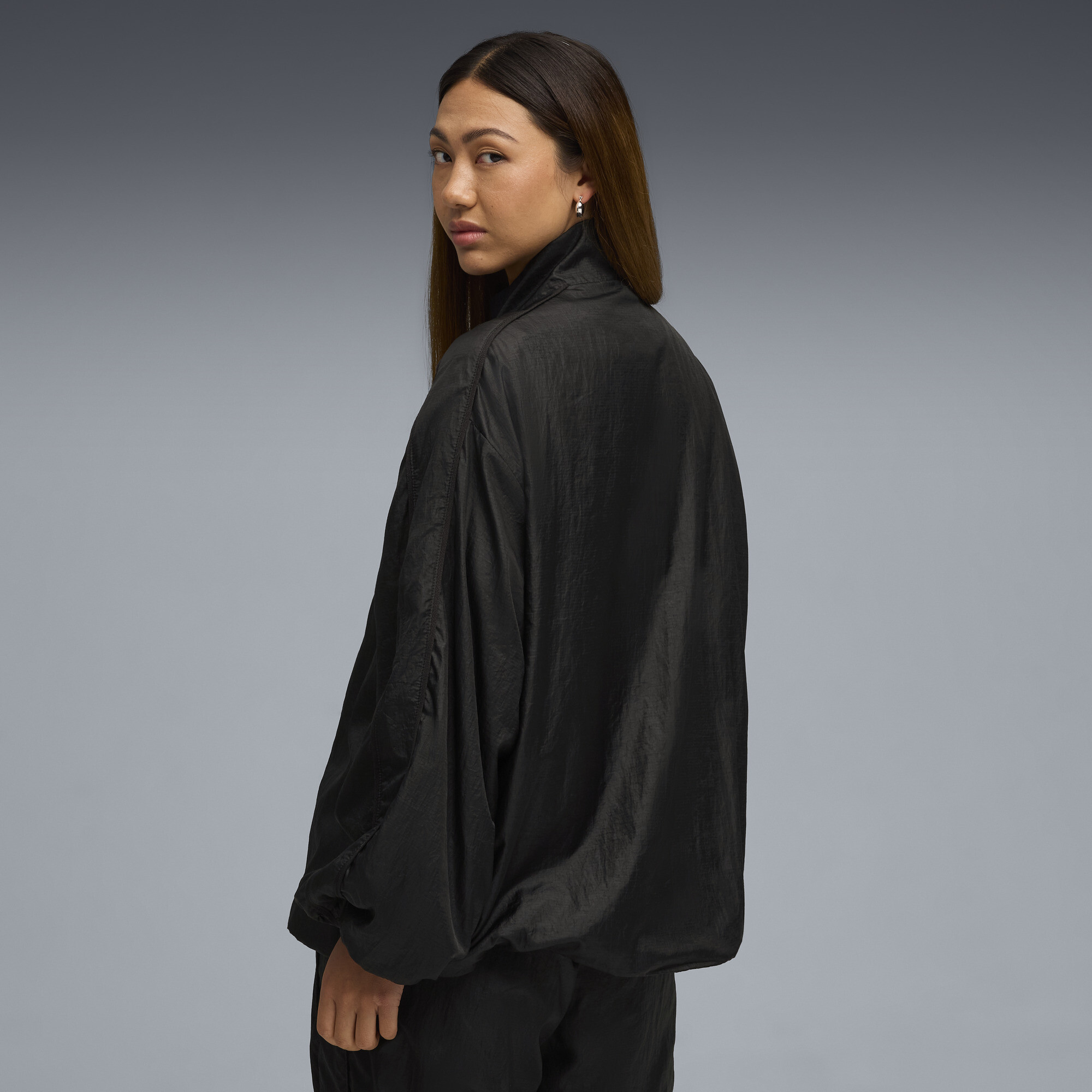 PUMA x ROSÃ T7 trainingsjack voor Dames, Zwart, Maat XL thumbnail 5