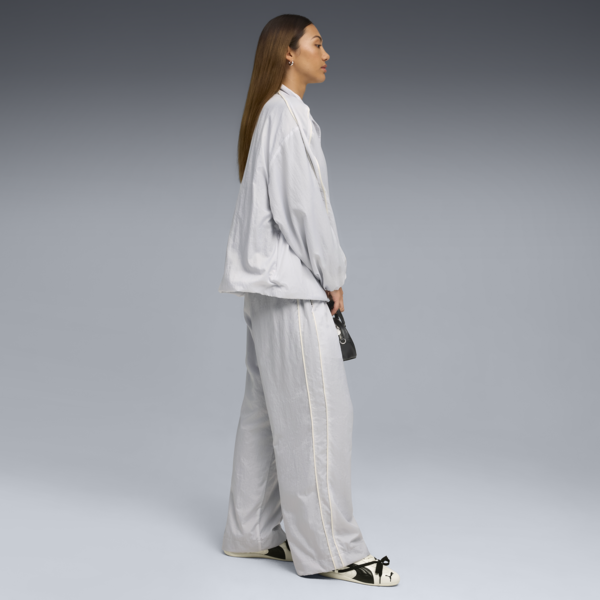 Chamarra PUMA x ROSÉ T7 para mujer, Silver Mist, large-MEX