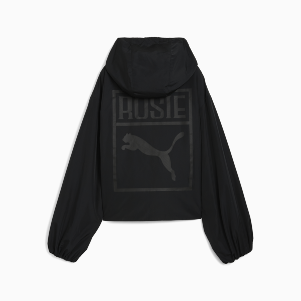 Chamarra PUMA x ROSÉ Oversized para mujer, PUMA Black, large-MEX