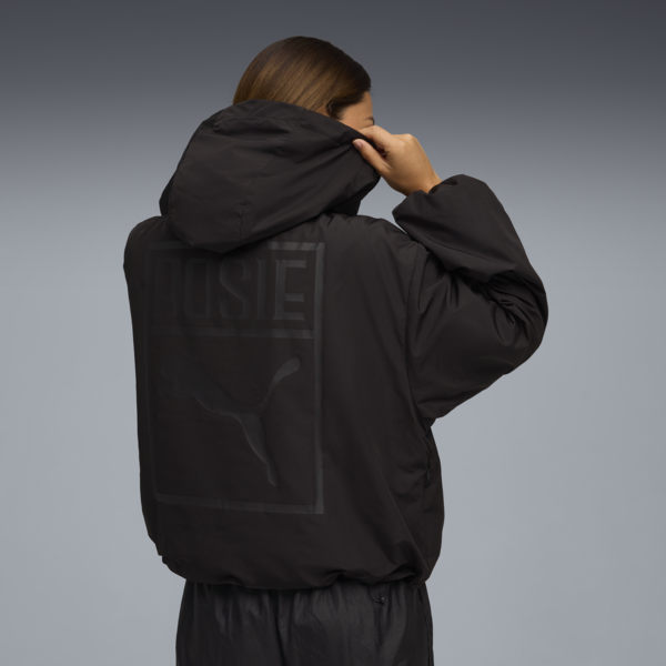 Chamarra PUMA x ROSÉ Oversized para mujer, PUMA Black, large-MEX