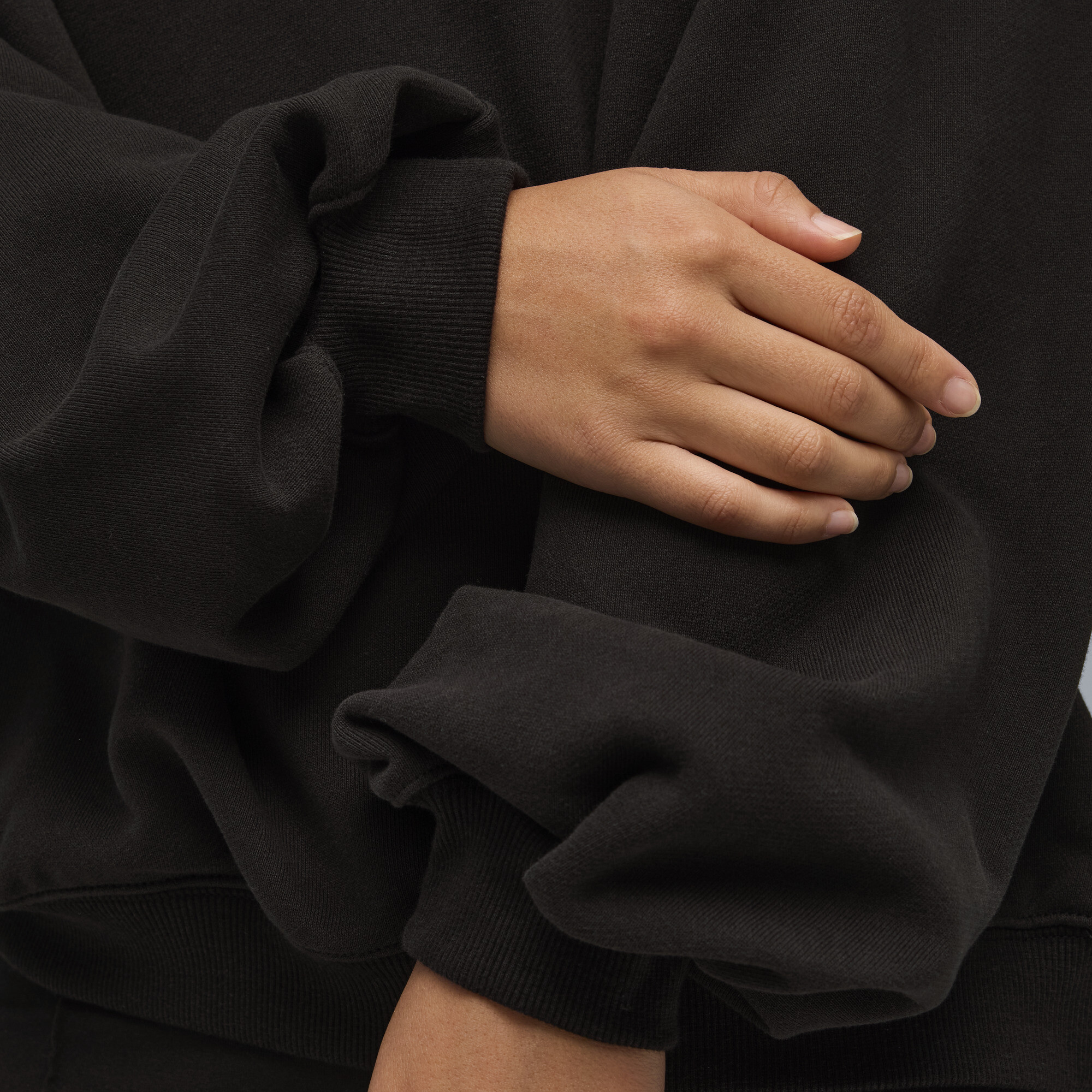 PUMA x ROSÃ oversized top met ronde hals voor Dames, Zwart, Maat XS thumbnail 4