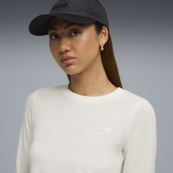 PUMA x ROSÉ Long Sleeve Tee Women, Warm White, large-ZAF