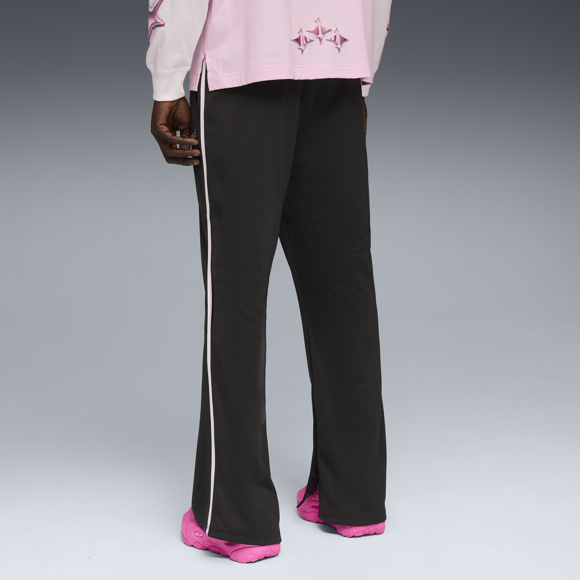 PUMA LaFrancÃ© HEEM Roze broek voor Heren, Zwart, Maat 4XL thumbnail 3