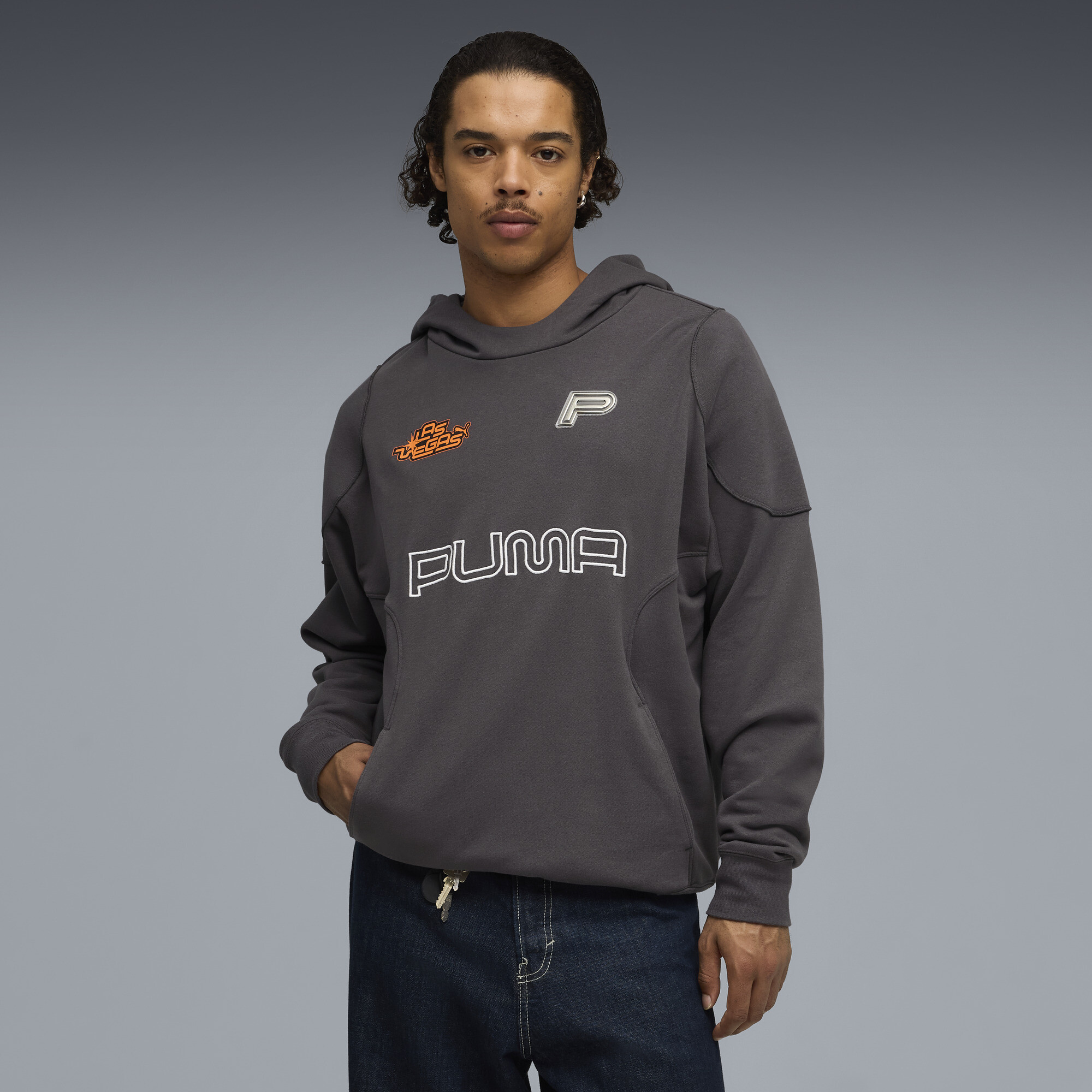Puma Future.archive Lv Hoodie Unisex In Gray