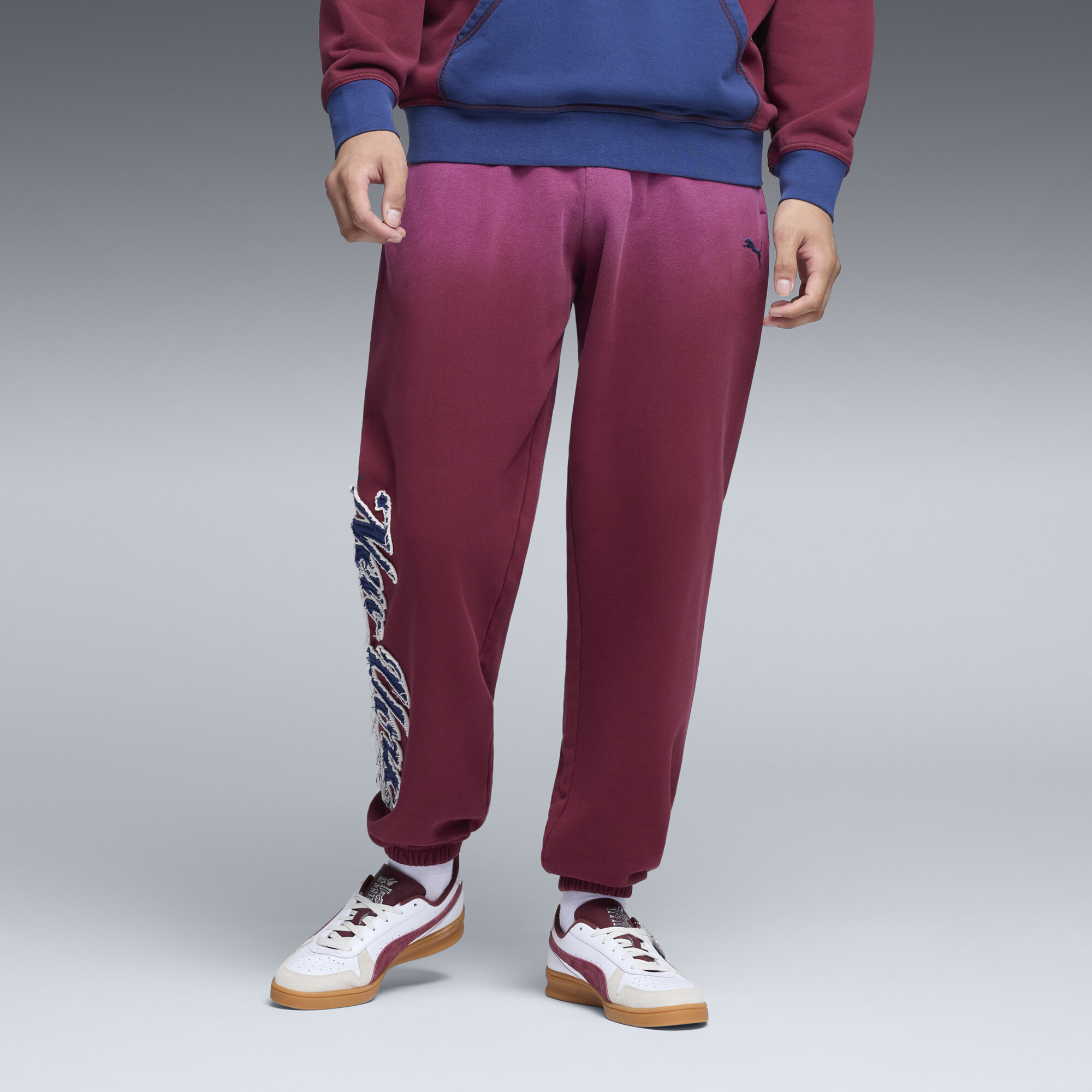 Puma Wardrobe Essentials Nyc Sweatpants Men In Red