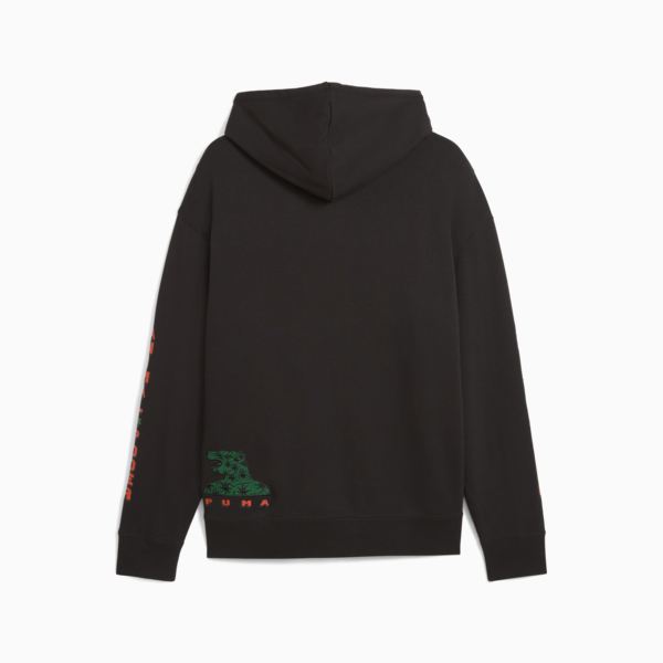 Sudadera con capucha Animal de Poder para hombre, PUMA Black, large-MEX