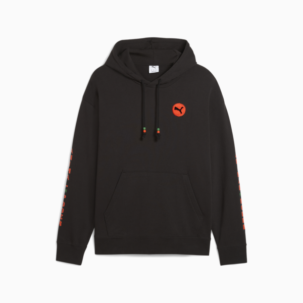 Sudadera con capucha Animal de Poder para hombre, PUMA Black, large-MEX