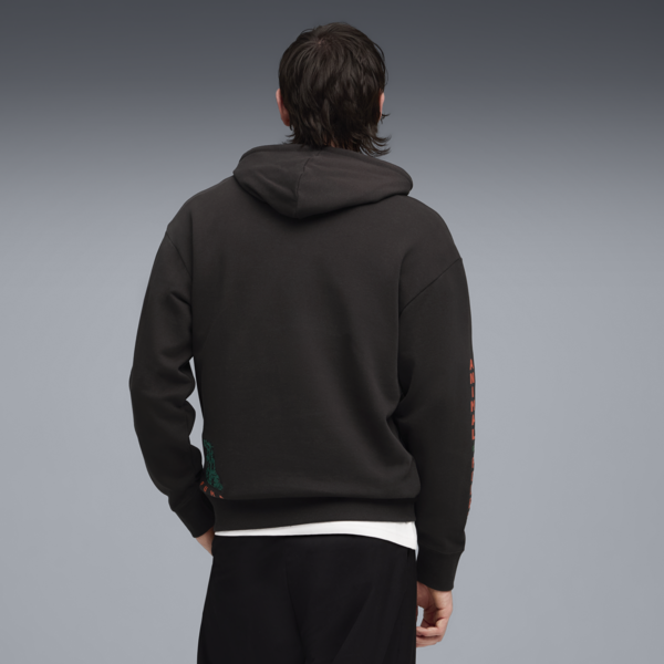 Sudadera con capucha Animal de Poder para hombre, PUMA Black, large-MEX