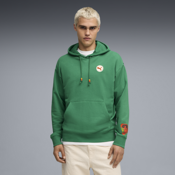 Sudadera con capucha Animal de Poder II para hombre, Archive Green, large-MEX