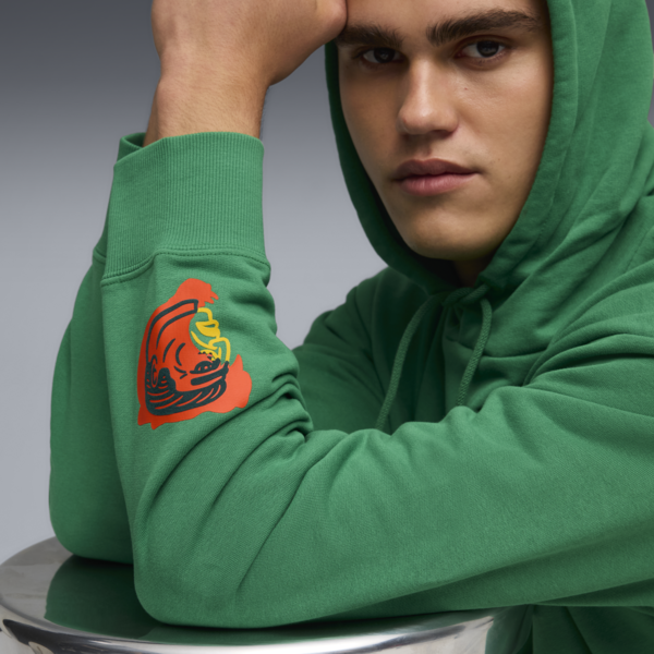 Sudadera con capucha Animal de Poder II para hombre, Archive Green, large-MEX