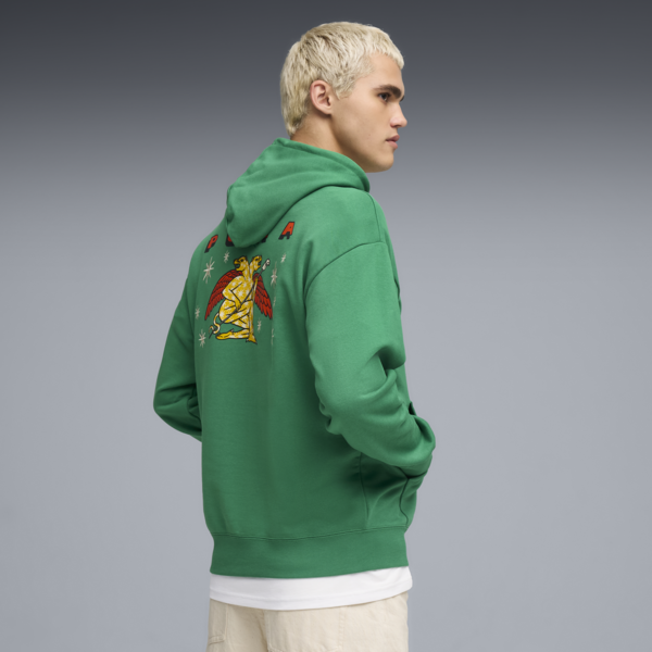 Sudadera con capucha Animal de Poder II para hombre, Archive Green, large-MEX