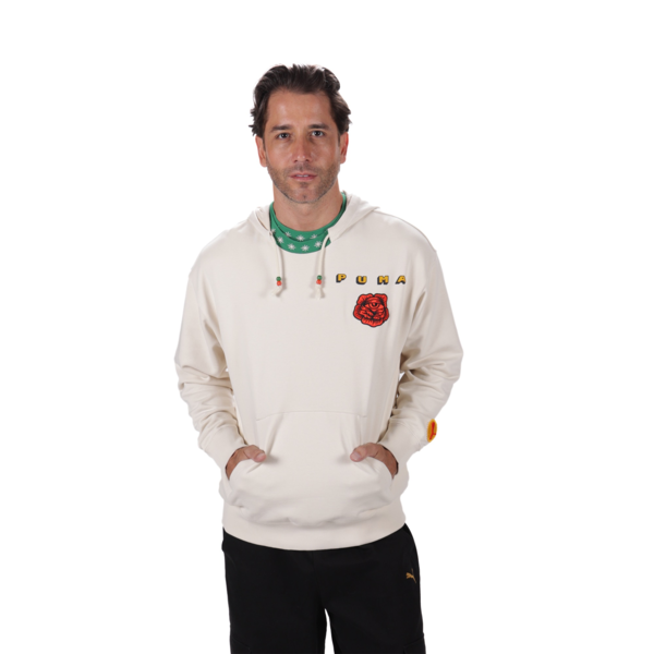 Sudadera con capucha Animal de Poder III para hombre, Alpine Snow, large-MEX