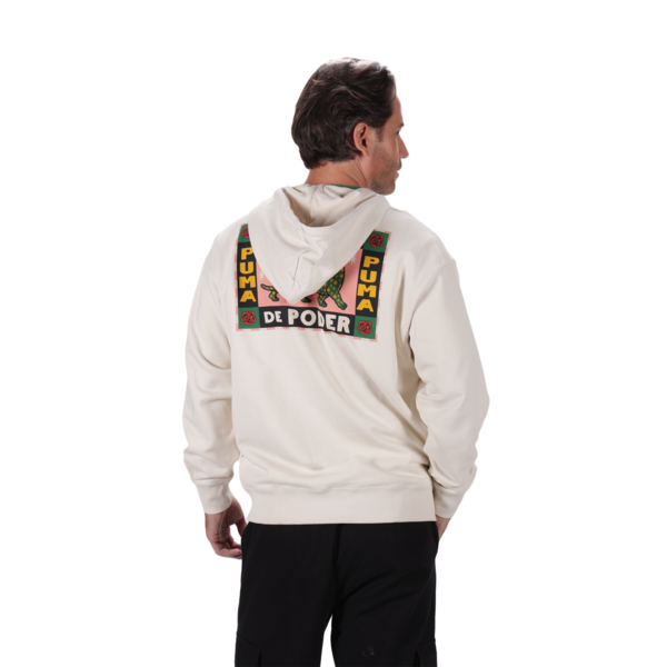 Sudadera con capucha Animal de Poder III para hombre, Alpine Snow, large-MEX