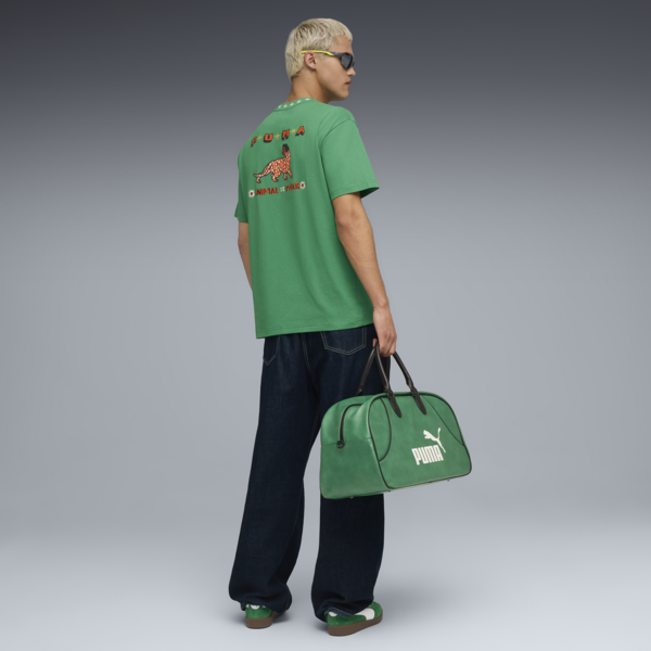 ANIMAL DE PODER Relaxed Tee, Archive Green, large-MEX