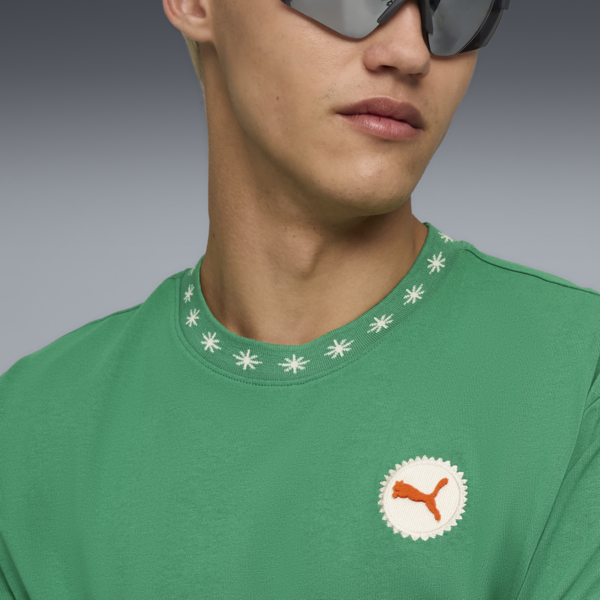ANIMAL DE PODER Relaxed Tee, Archive Green, large-MEX