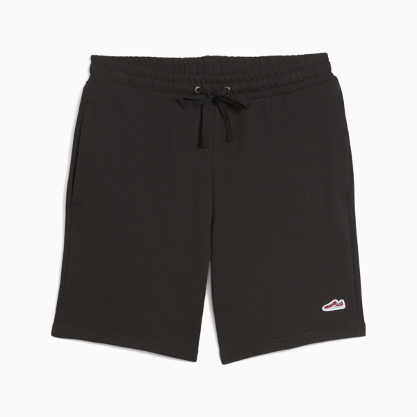 Shorts Wardrobe Essentials Suede para hombre, PUMA Black, large-ARG