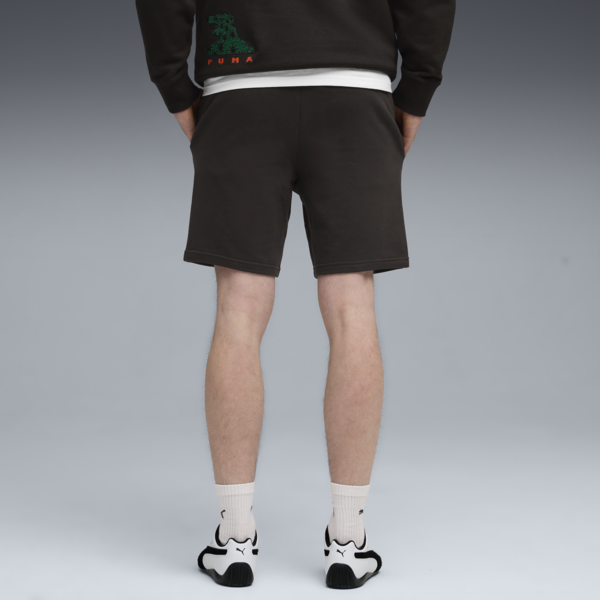Shorts Wardrobe Essentials Suede para hombre, PUMA Black, large-ARG