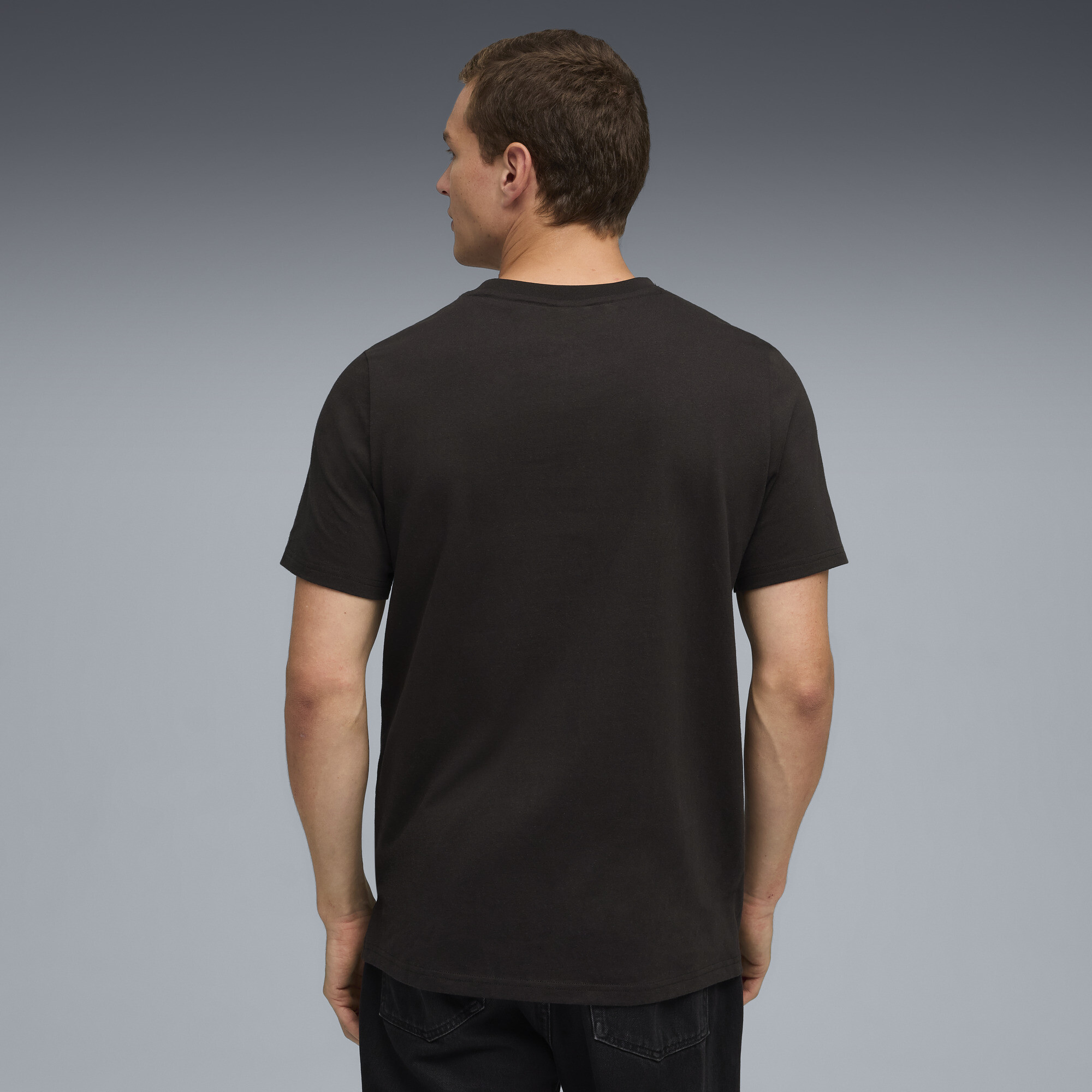 PUMA Scuderia Ferrari Logo T-shirt voor Heren, Zwart, Maat XL thumbnail 3