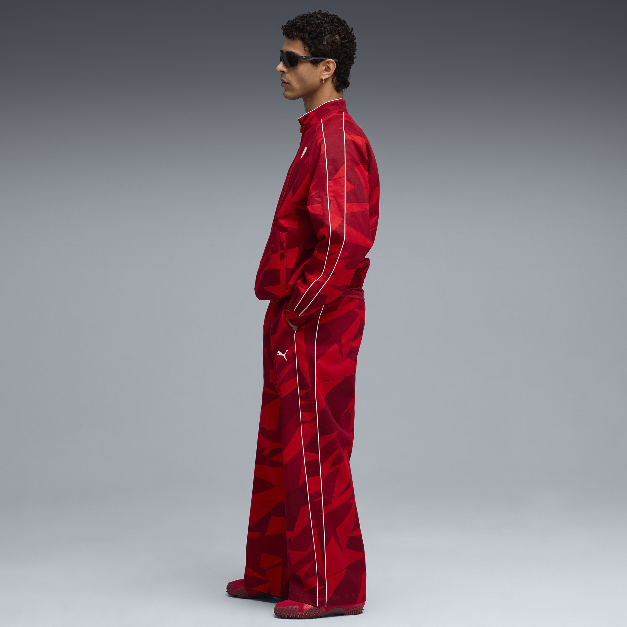 PUMA Scuderia Ferrari HP 20 Years of Rood T7 jack voor Heren, Maat XS thumbnail 6