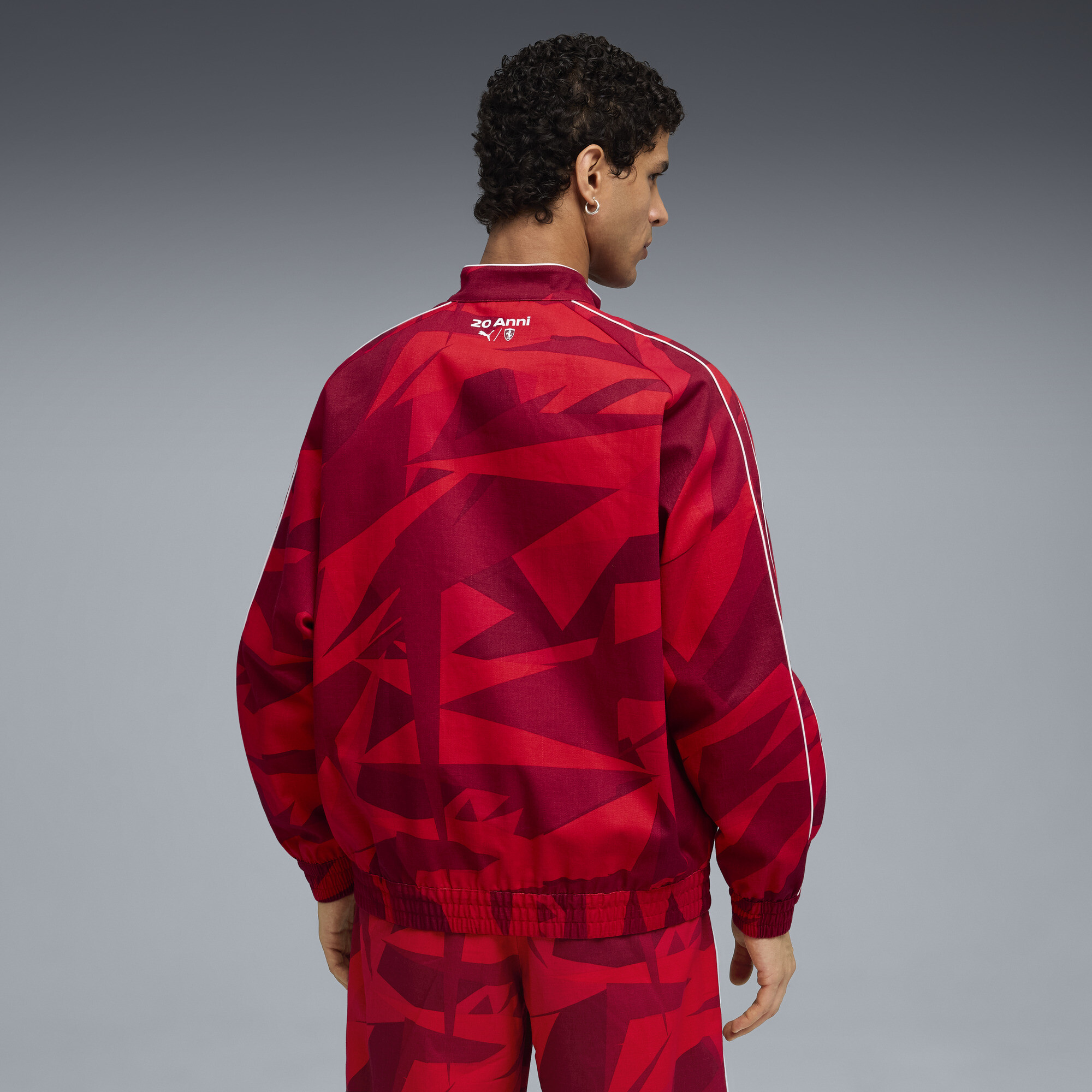 PUMA Scuderia Ferrari HP 20 Years of Rood T7 jack voor Heren, Maat XS thumbnail 5