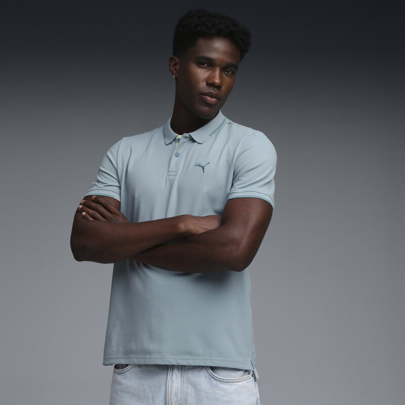 PUMA Wardrobe Essentials Contrast Polo T-shirt