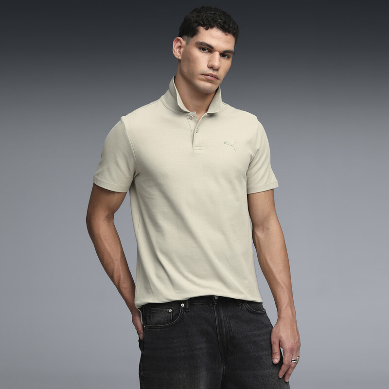 

Men's PUMA Essentials Jacquard Collar Polo Tee