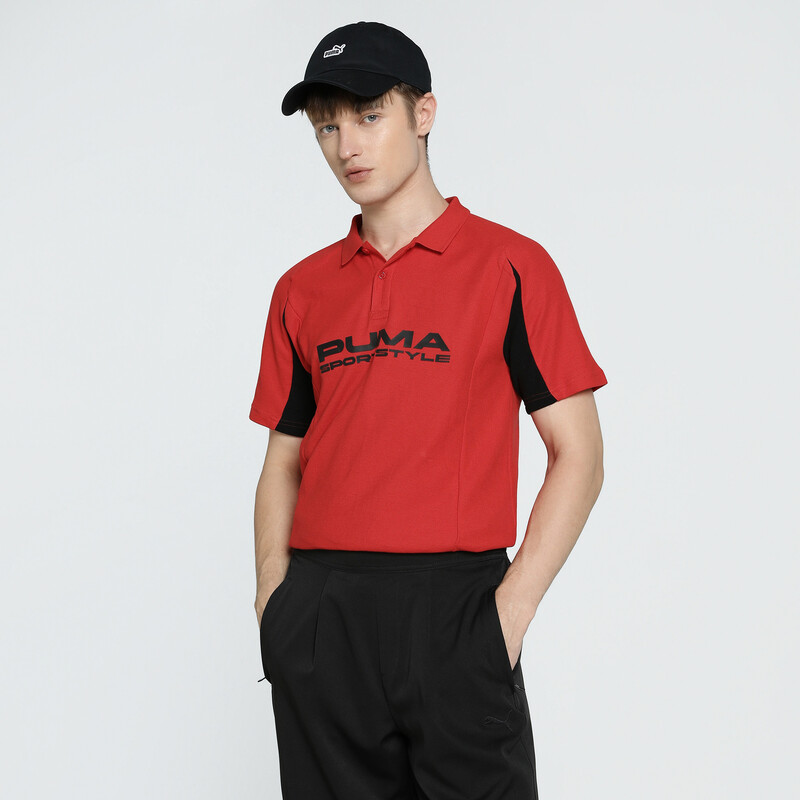 PUMA Wardrobe Essentials Colorblock Polo