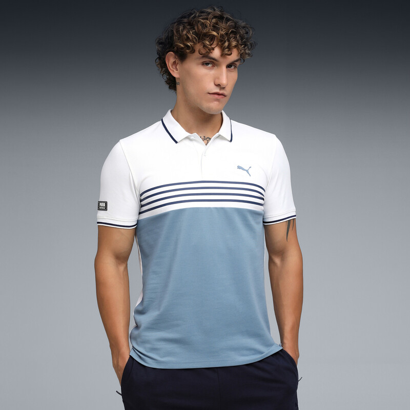 

Men's PUMA Wardrobe Essentials Colorblock Polo