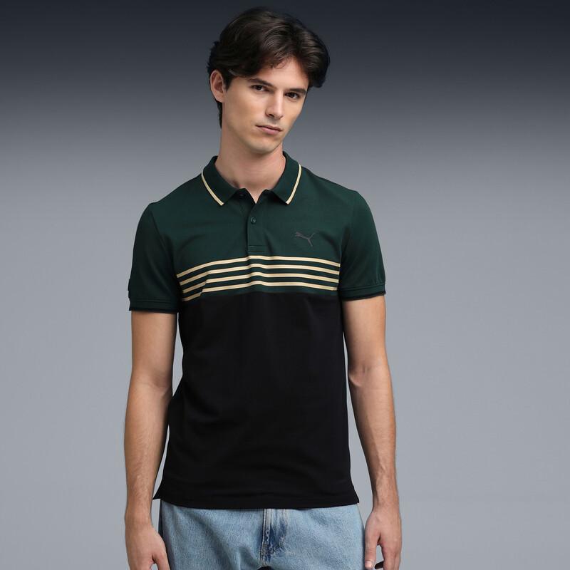 PUMA Wardrobe Essentials Colorblock Polo