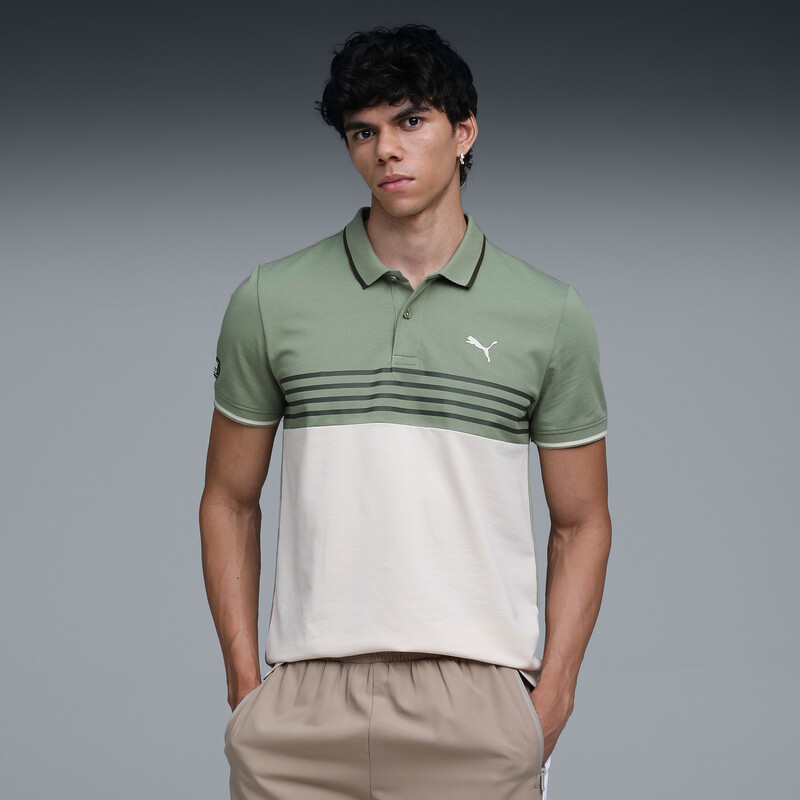 

Men's PUMA Wardrobe Essentials Colorblock Polo