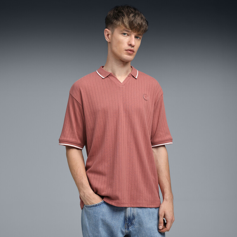 

Men's PUMA Premium Essentials Jacquard Rib Polo