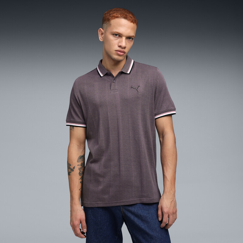 

Men's PUMA Premium Essentials Elevated Rib Polo