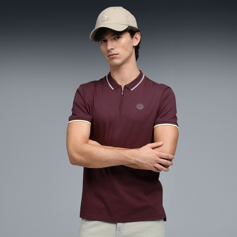 

Men's PUMA Premium Zipper Placket Polo Tee
