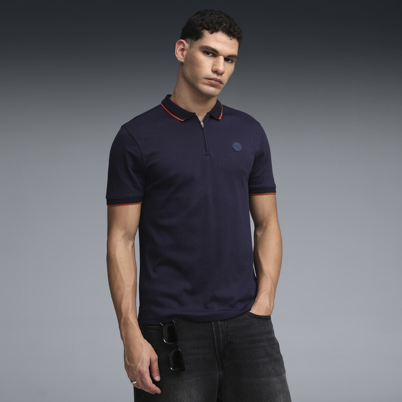 PUMA Premium Zipper Placket Polo Tee
