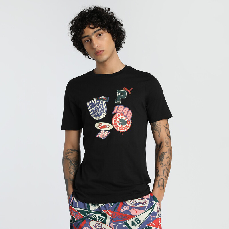

Men's PUMA WARDROBE Essentials Graphic Tee