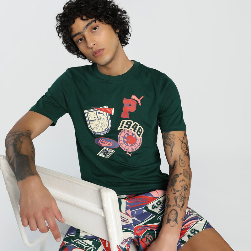 

Men's PUMA WARDROBE Essentials Graphic Tee