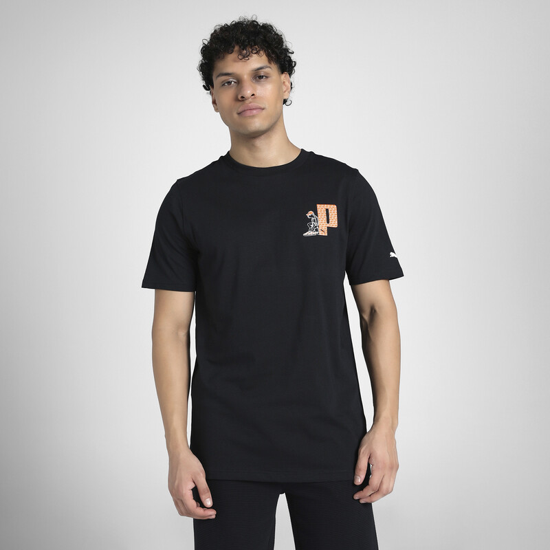 

Men's PUMA Graphic Back Print Cotton T-shirt