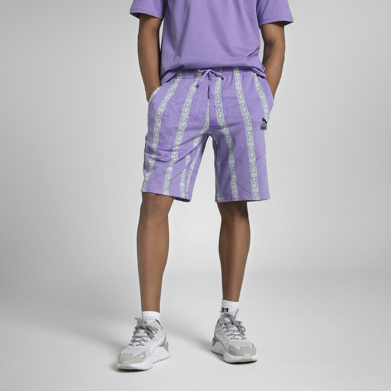 

Men's PUMA SUPER Printed Cotton Shorts