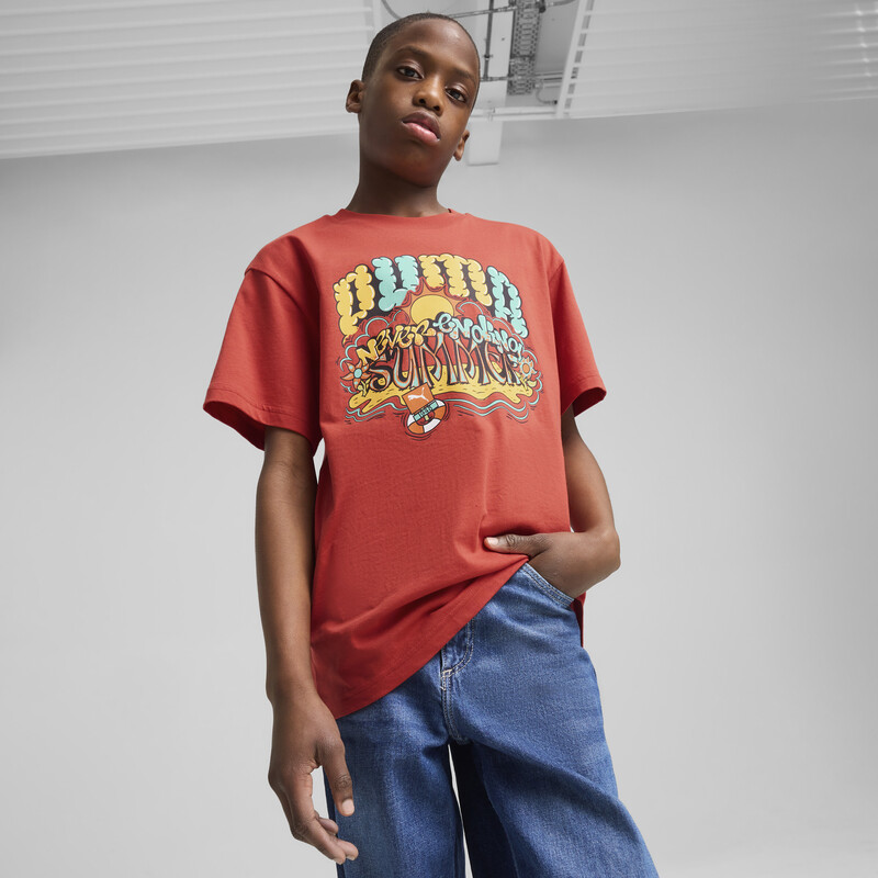 

PUMA Graphics Youth Relaxed Fit Tee