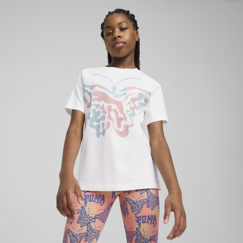 

PUMA BUTTERFLY VIBE Logo Youth Tee