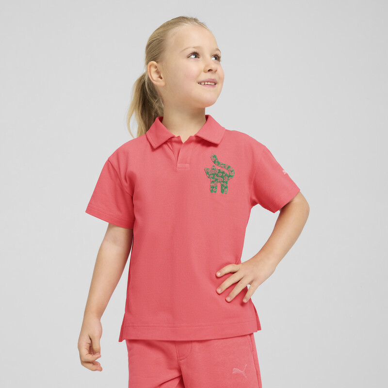 

PUMA CATS CLUB Kid's Relaxed Fit Pique Polo