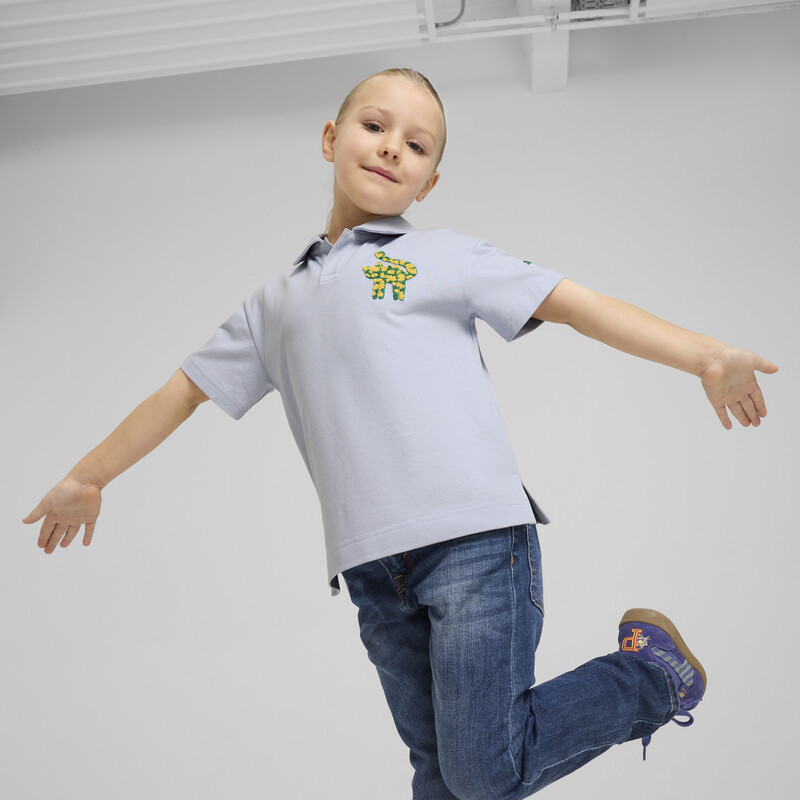 

PUMA CATS CLUB Kid's Relaxed Fit Pique Polo
