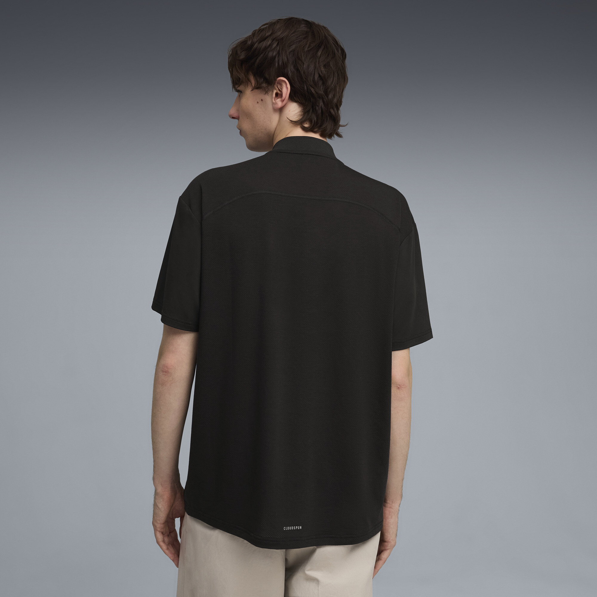 PUMA Scuderia Ferrari Premium CLOUDSPUN poloshirt voor Heren, Zwart, Maat XXL thumbnail 5